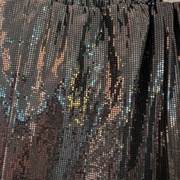 Black Sequin Maxi Skirt - Picture 5 of 11